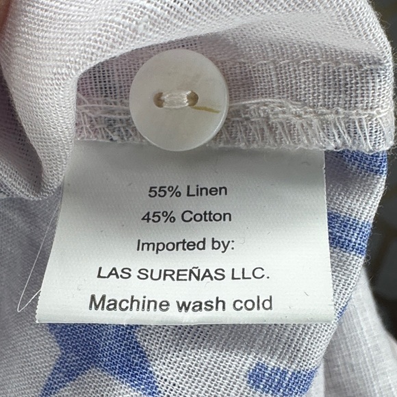 Las Surenas Amor shirt dress is a button-down style - Picture 6 of 11